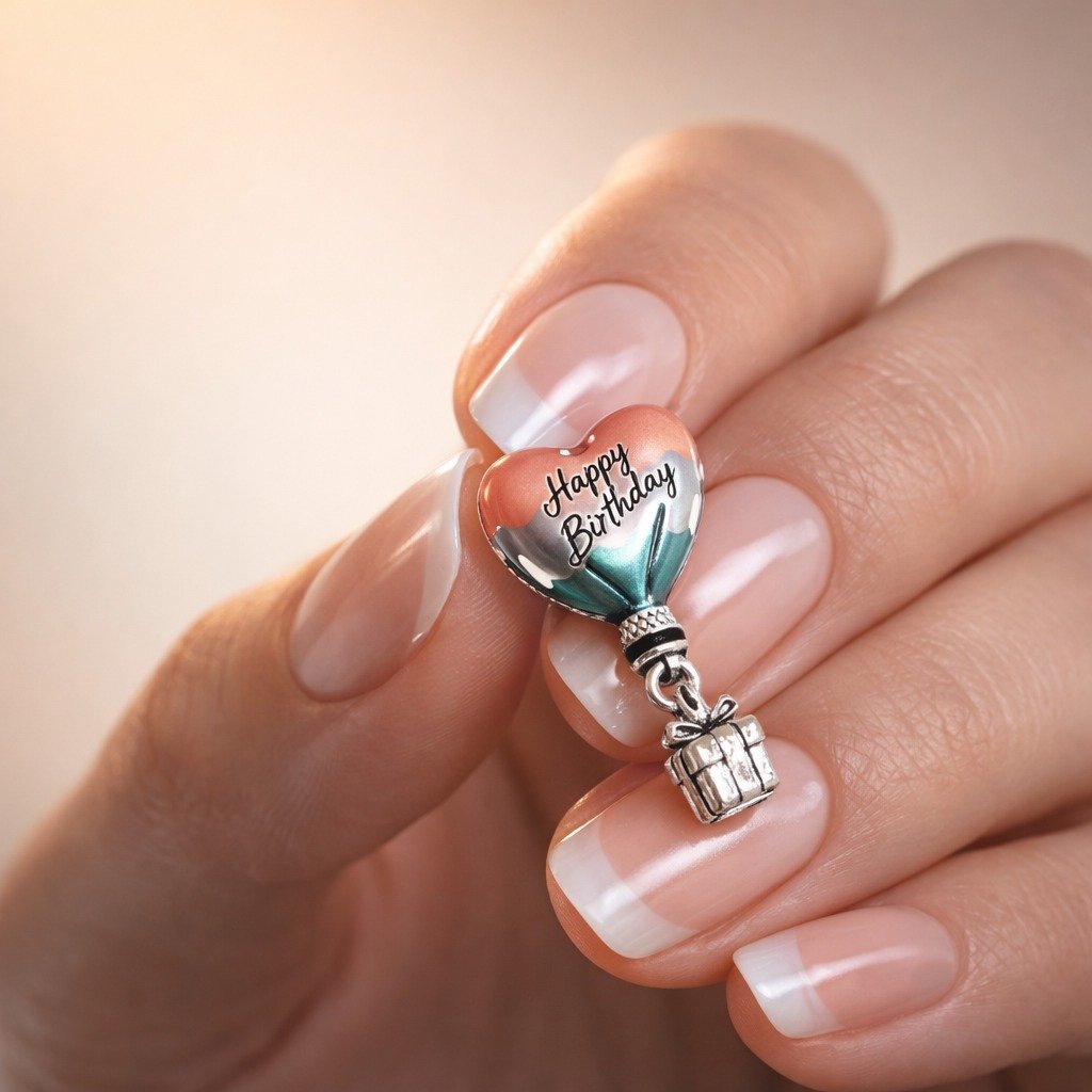 CHARMS GLOBO AEROSTATICO "HAPPY BIRTHDAY" T-1F