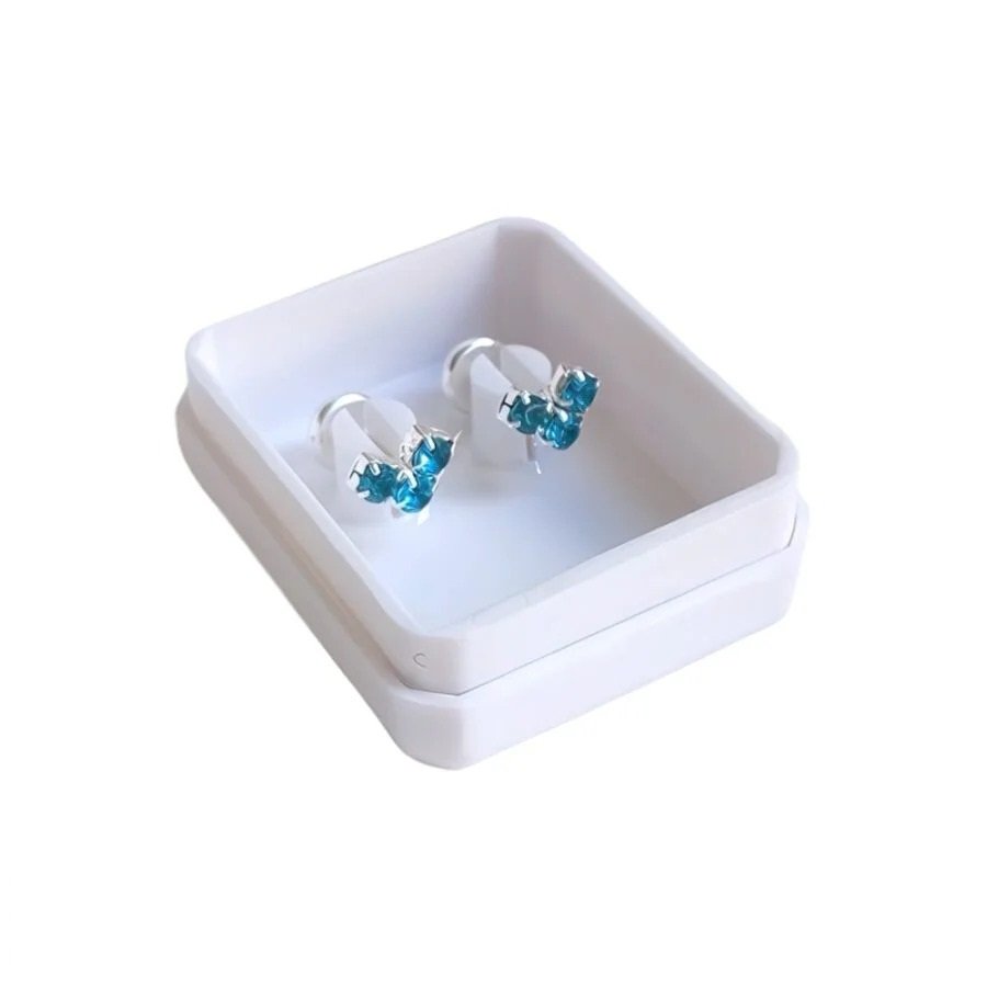 Abridor  celeste Baño de plata