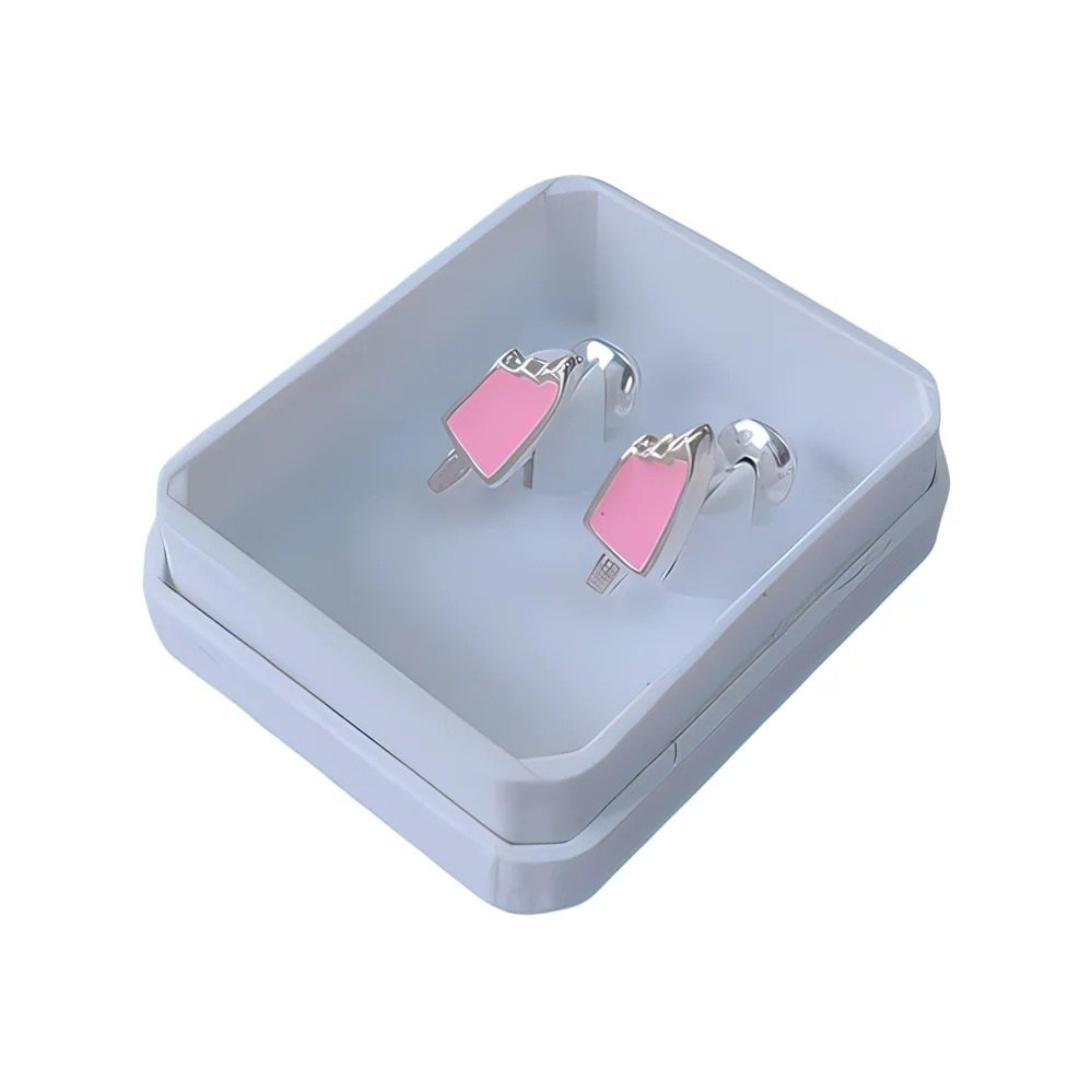 abridor helado rosa baño de plata