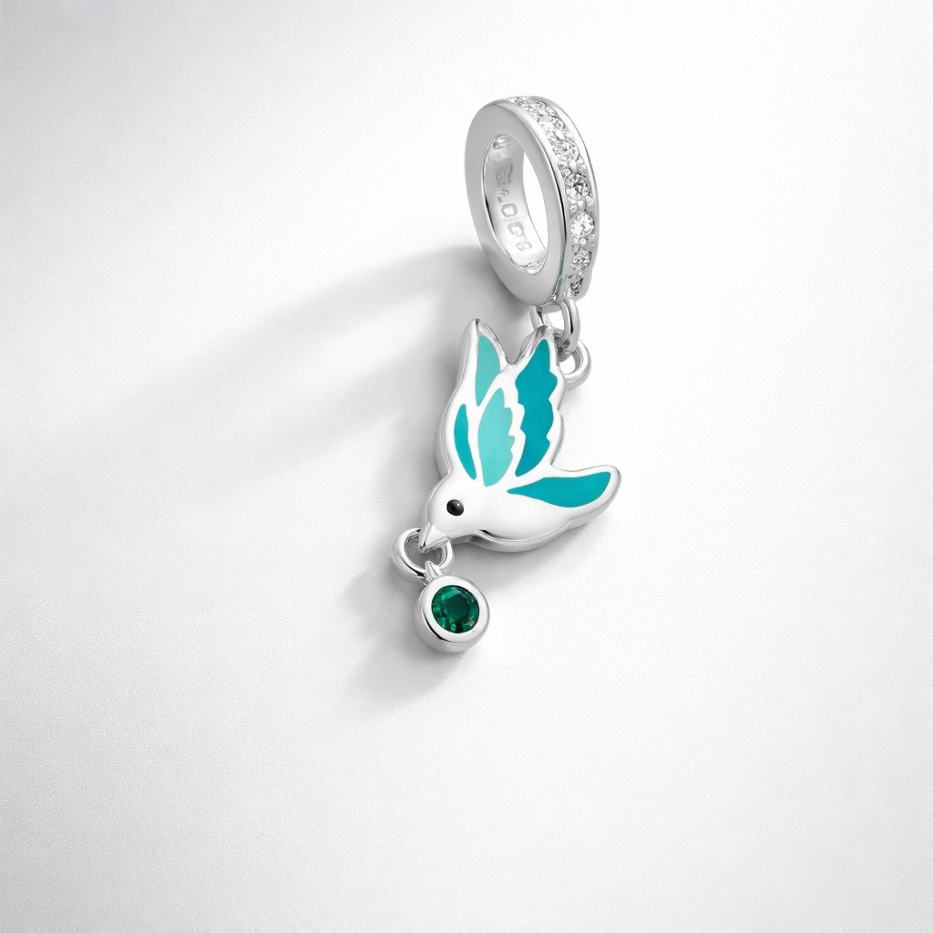 CHARMS COLIBRI TURQUESA CP-D