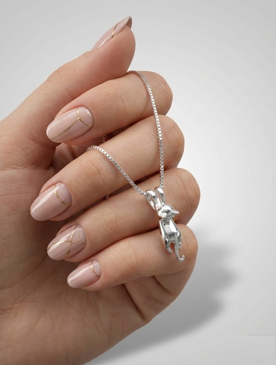 CONJUNTO GATO COLGADO 42+3cm CP-C