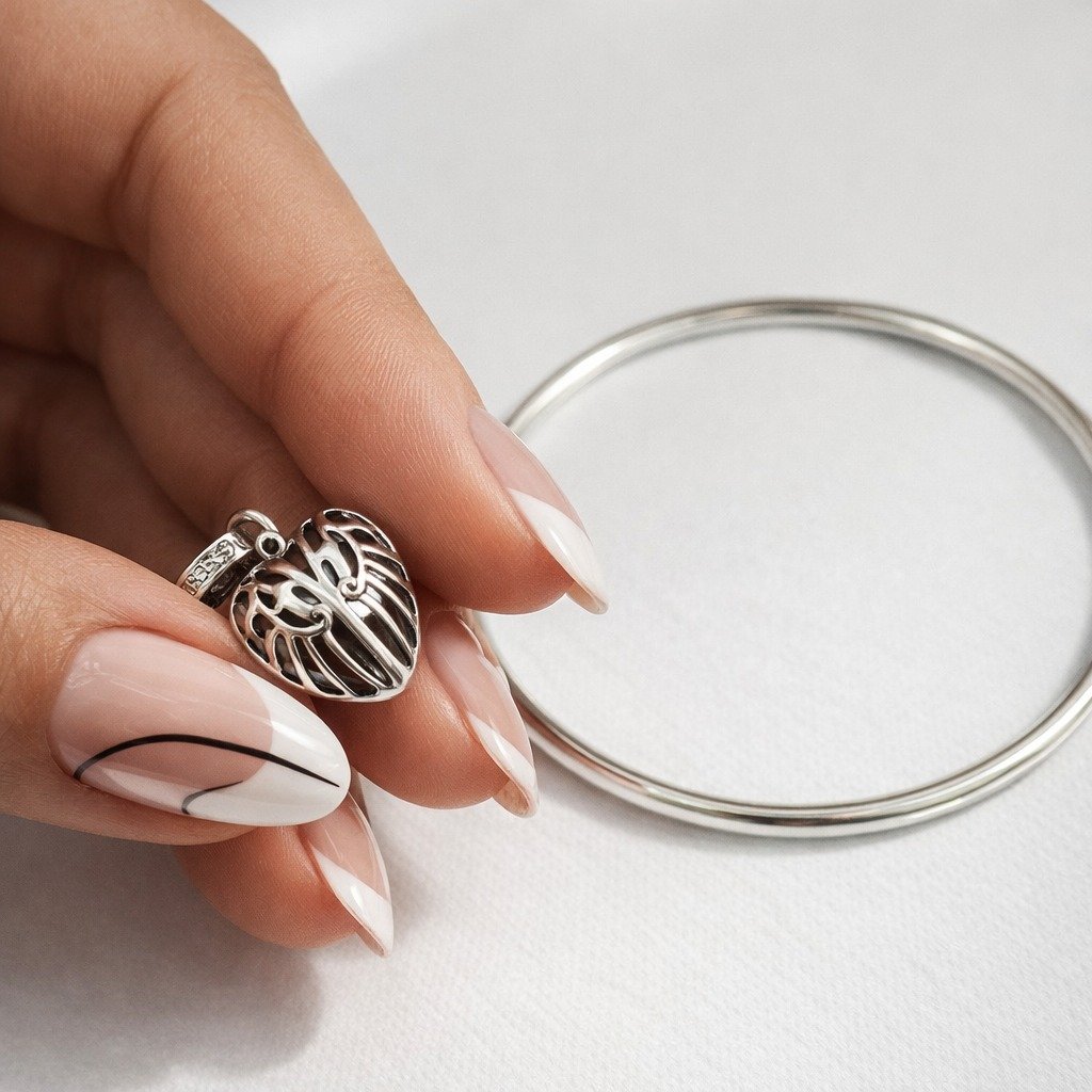 CHARMS CORAZON ALAS DE ANGEL T-1B