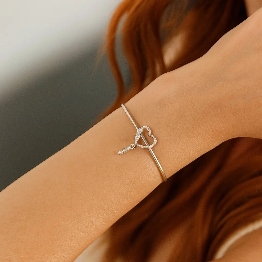 CHARMS AMOR INFINITO LETRA "I" CUBIC T-1F