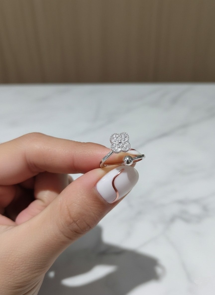 ANILLO TREBOL REGULABLE CP-AN