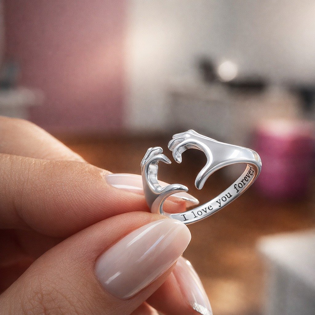 ANILLO CORAZON "I LOVE YOU FOREVER" C-38A
