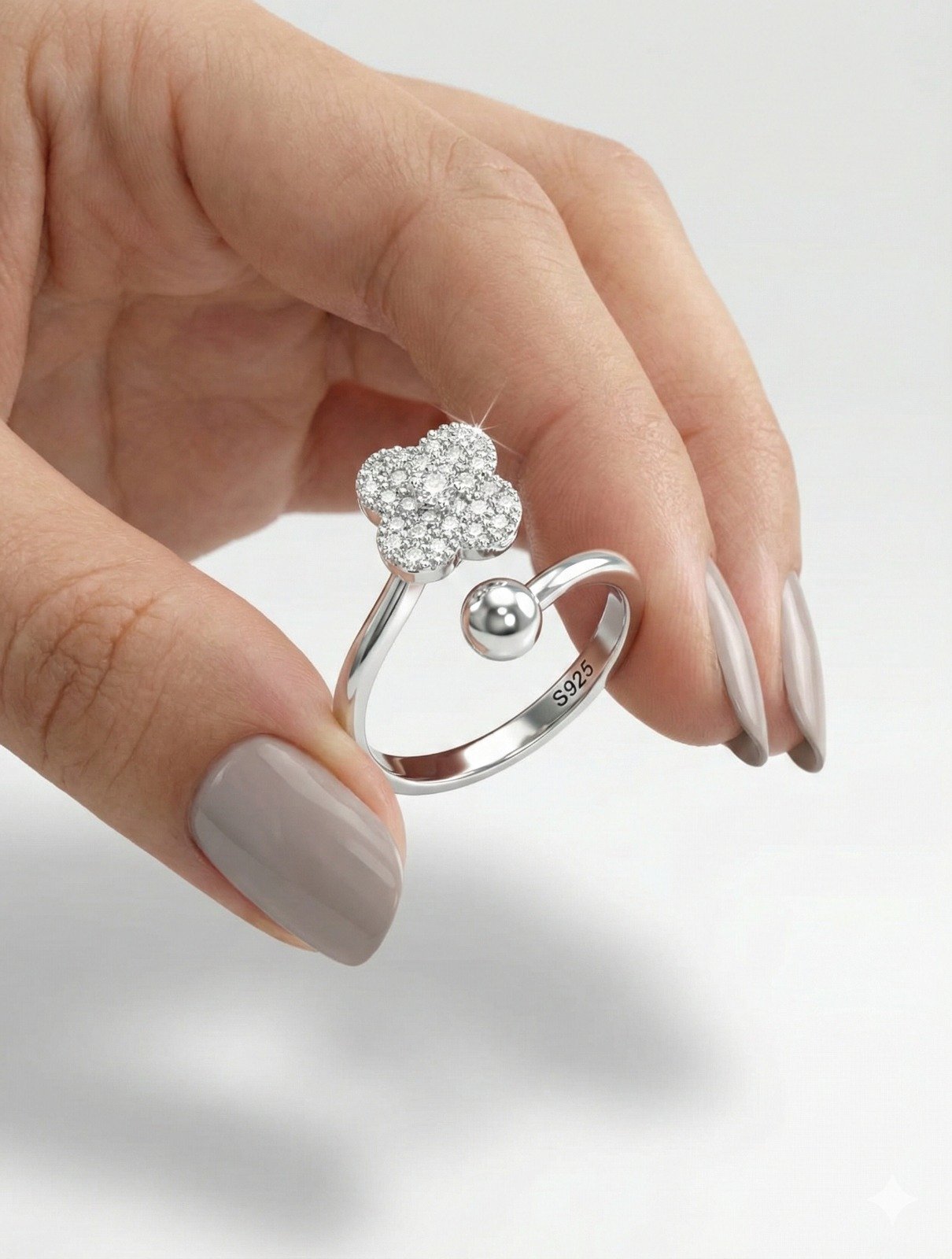 ANILLO TREBOL REGULABLE CP-AN