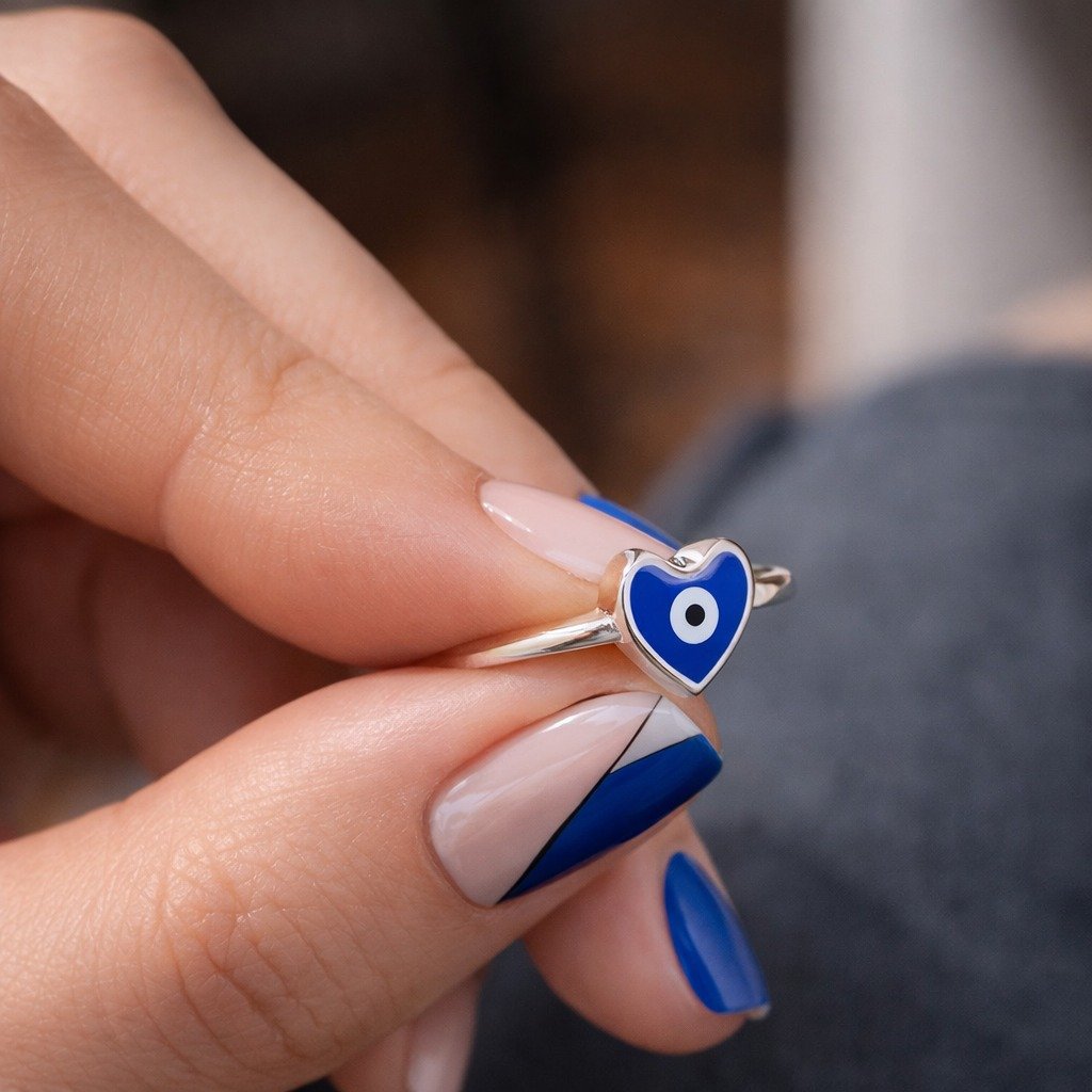 ANILLO CORAZON OJITO TURCO CP-AN