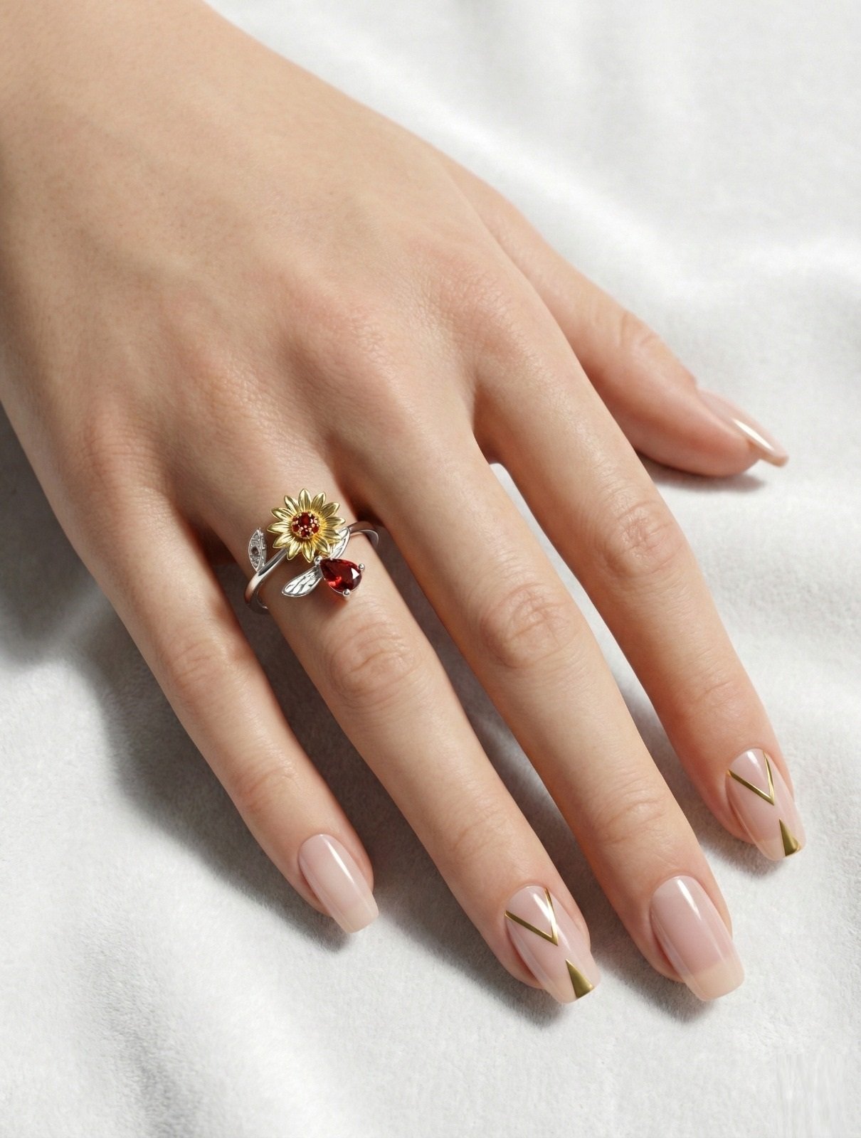 ANILLO GIRASOL GIRATORIO REGULABLE  CP-AN