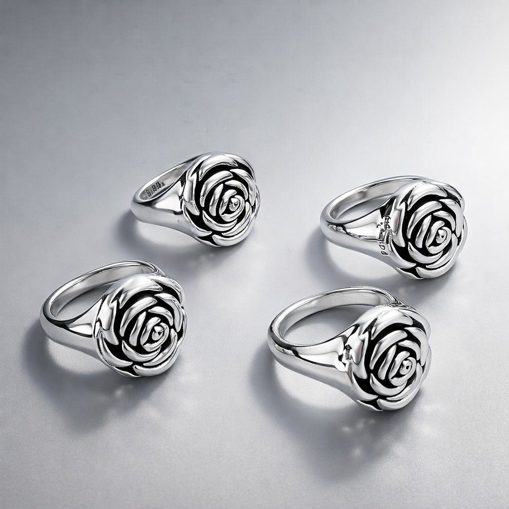 Anillo Infaldo Flor C-4A