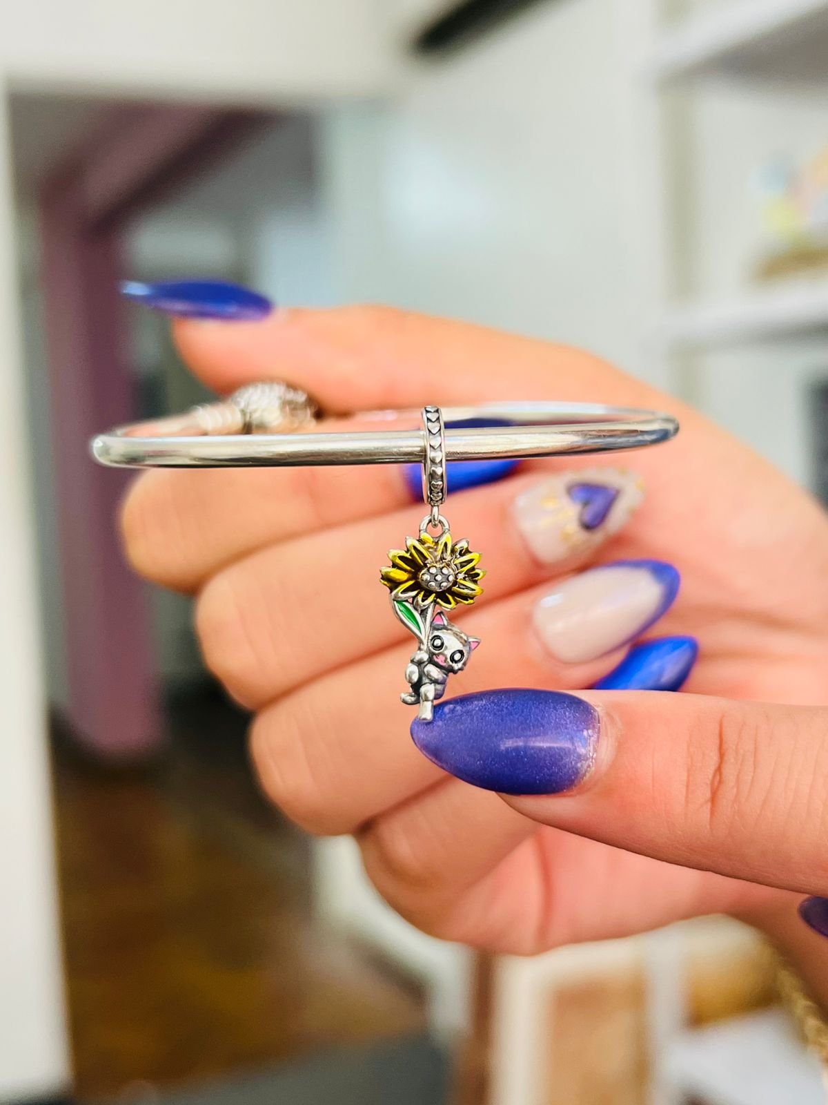 CHARMS MARGARITA Y GATO T-1C