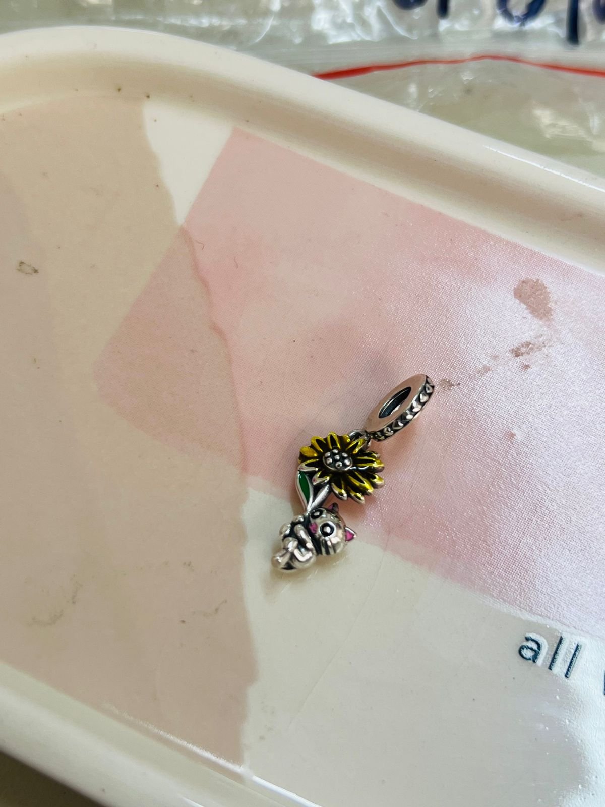 CHARMS MARGARITA Y GATO T-1C