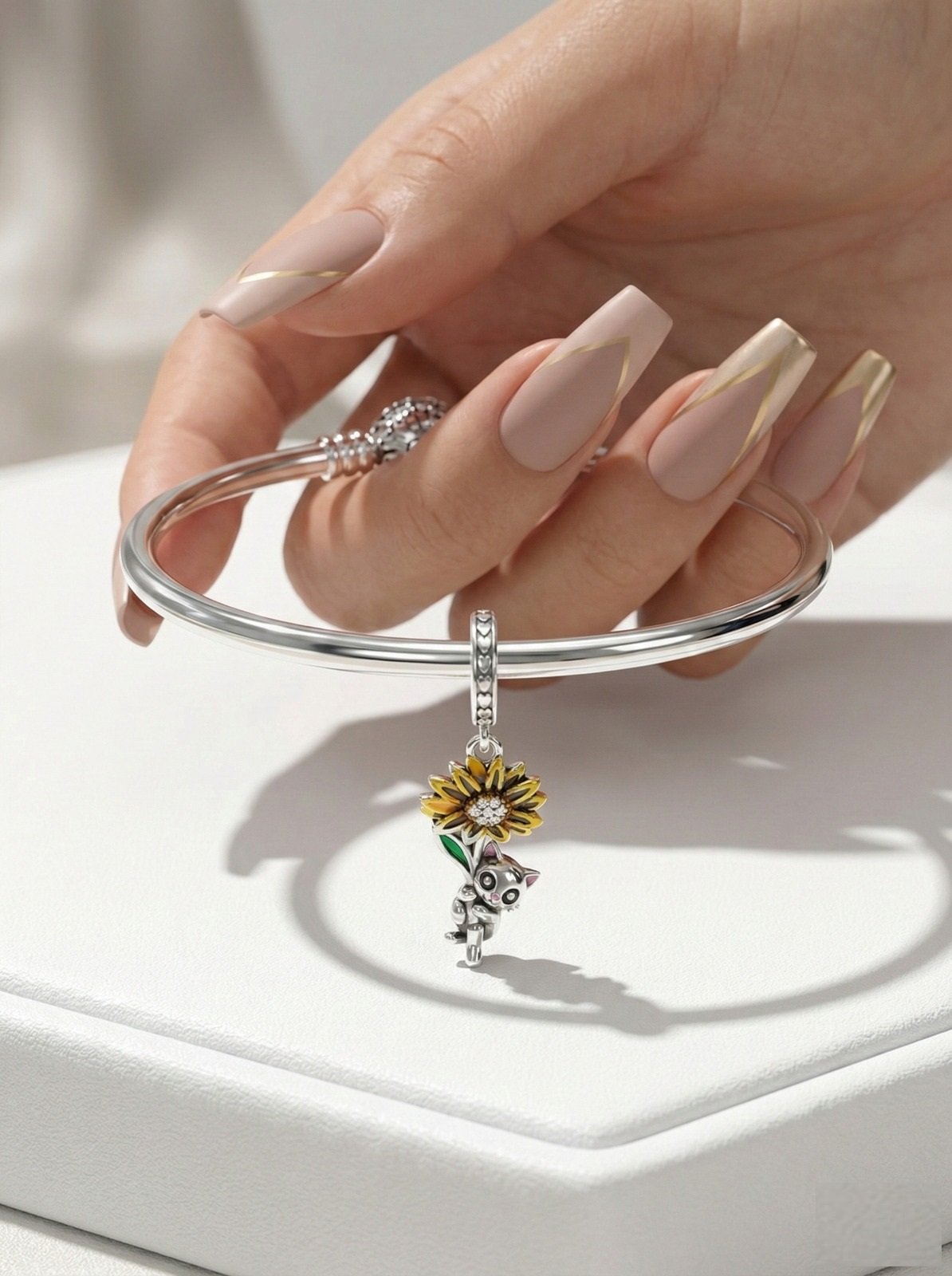 CHARMS MARGARITA Y GATO T-1C