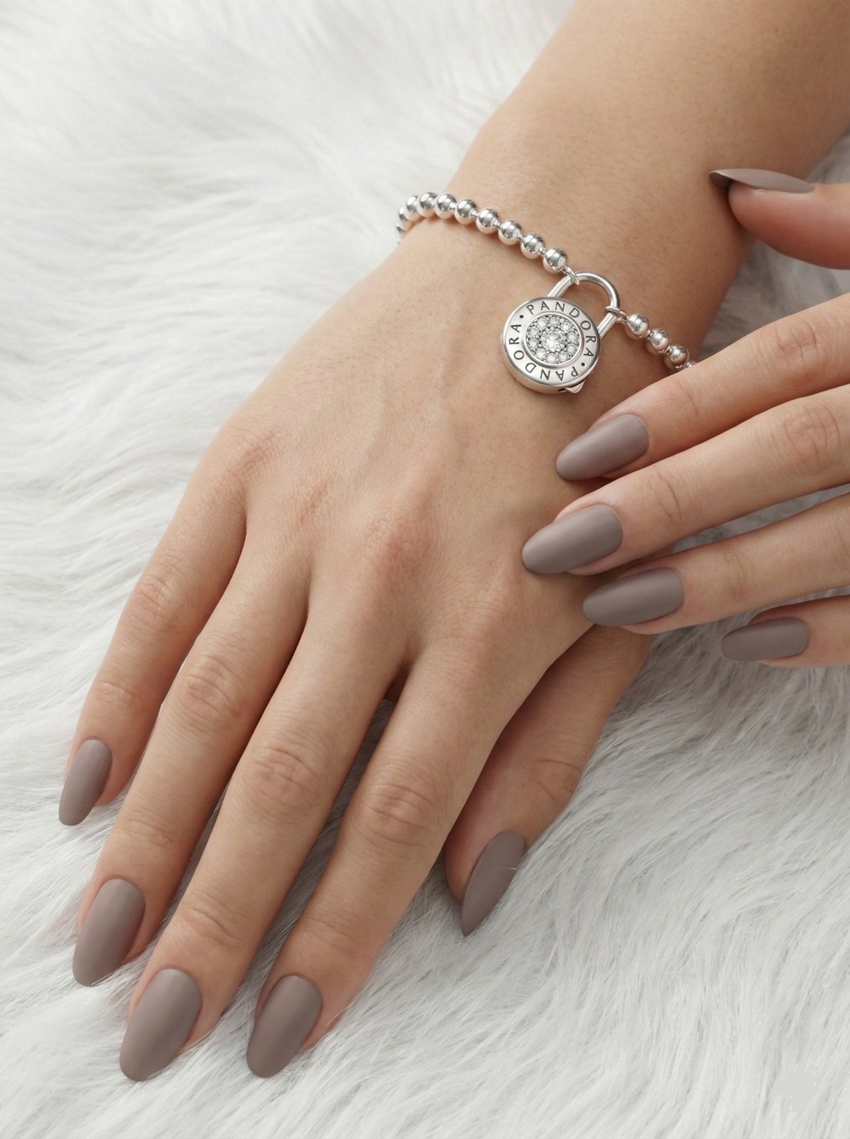 PULSERA BOLITA PANDO "CON INSCRIPCION"18cm