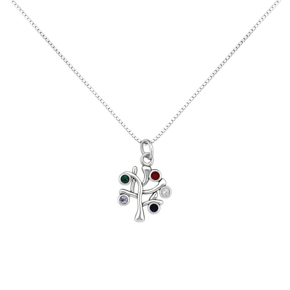 CONJUNTO DIJE ARBOL DE LA VIDA 45cm  C-56A