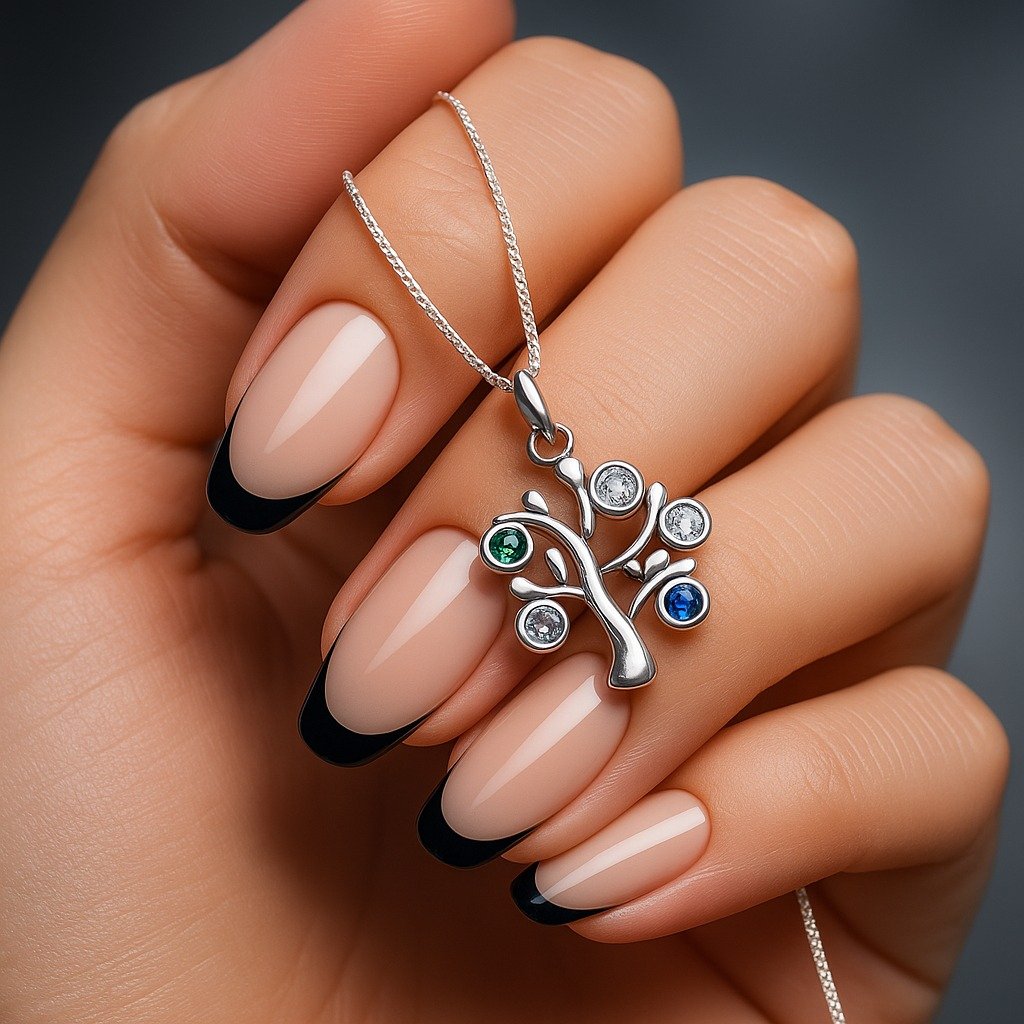 CONJUNTO DIJE ARBOL DE LA VIDA 45cm  C-56A