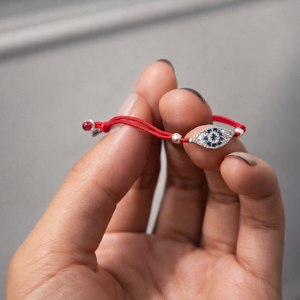 PULSERA HILO ROJO OJITO TURCO CP-P
