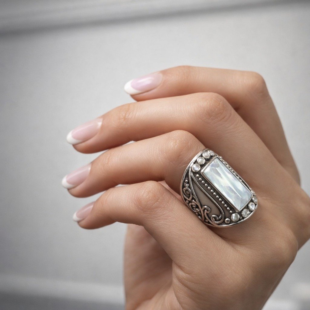 Anillo LINEA SILVER NACAR C-105B