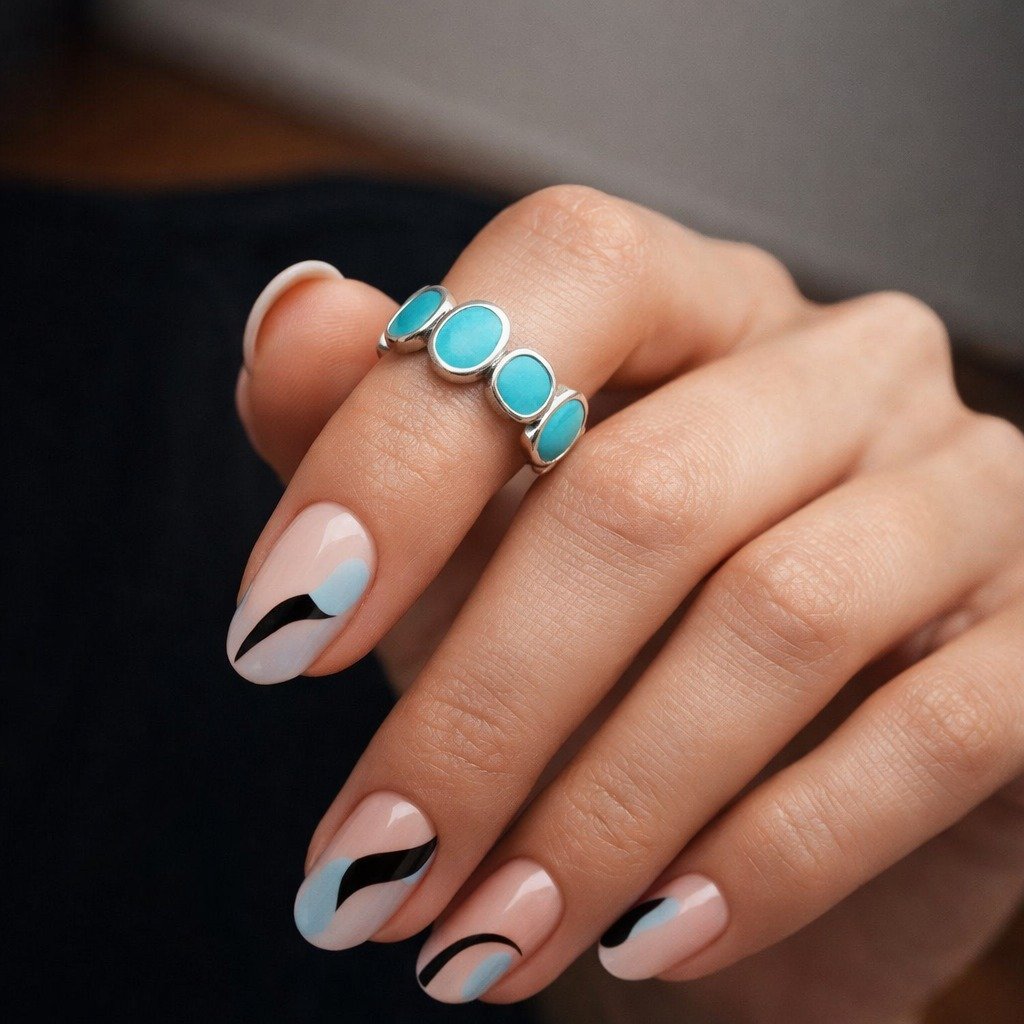 ANILLO PIEDRA VERDE C-105A