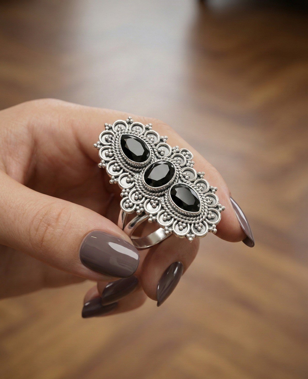 Anillo TRIAL ONIX C-105B