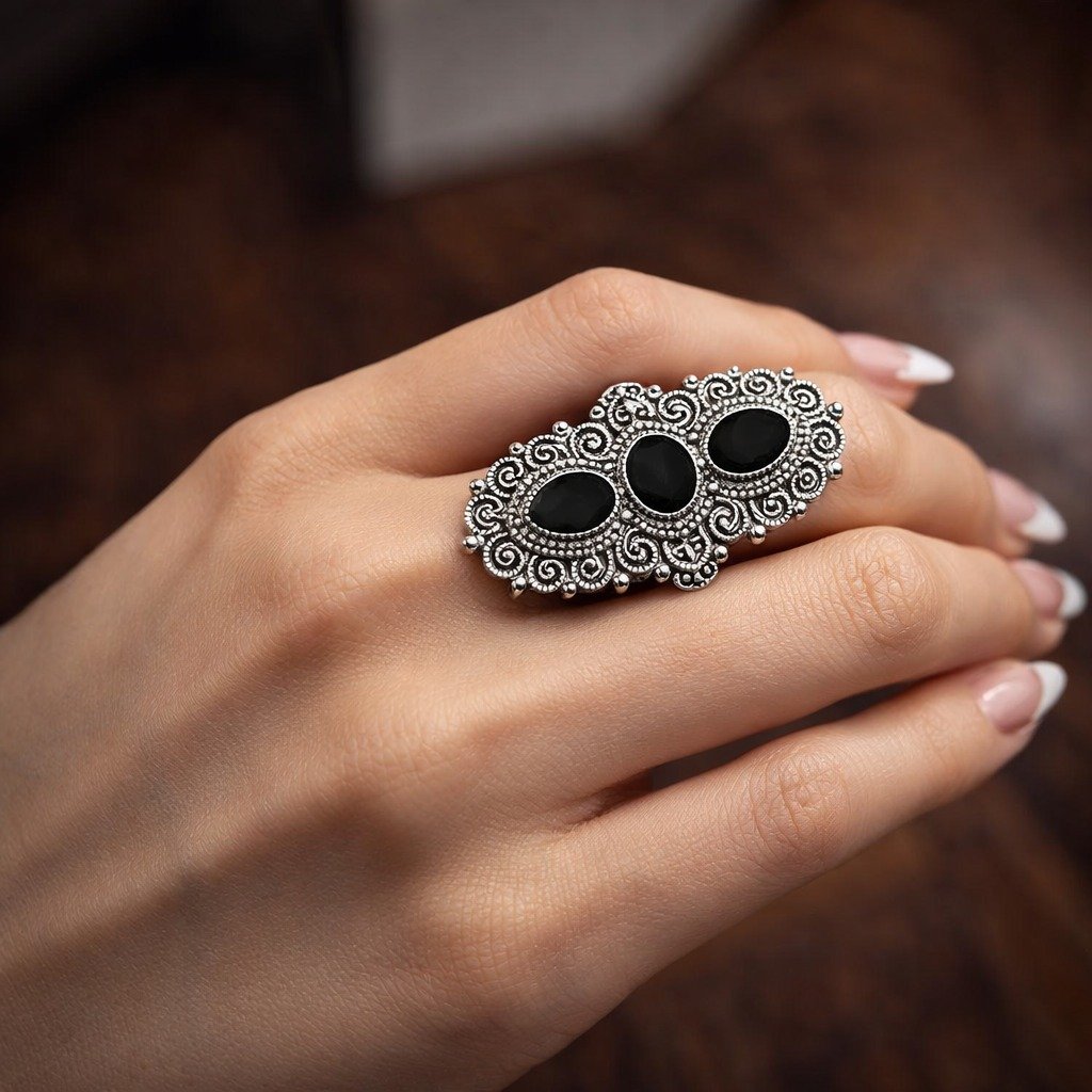 Anillo TRIAL ONIX C-105B