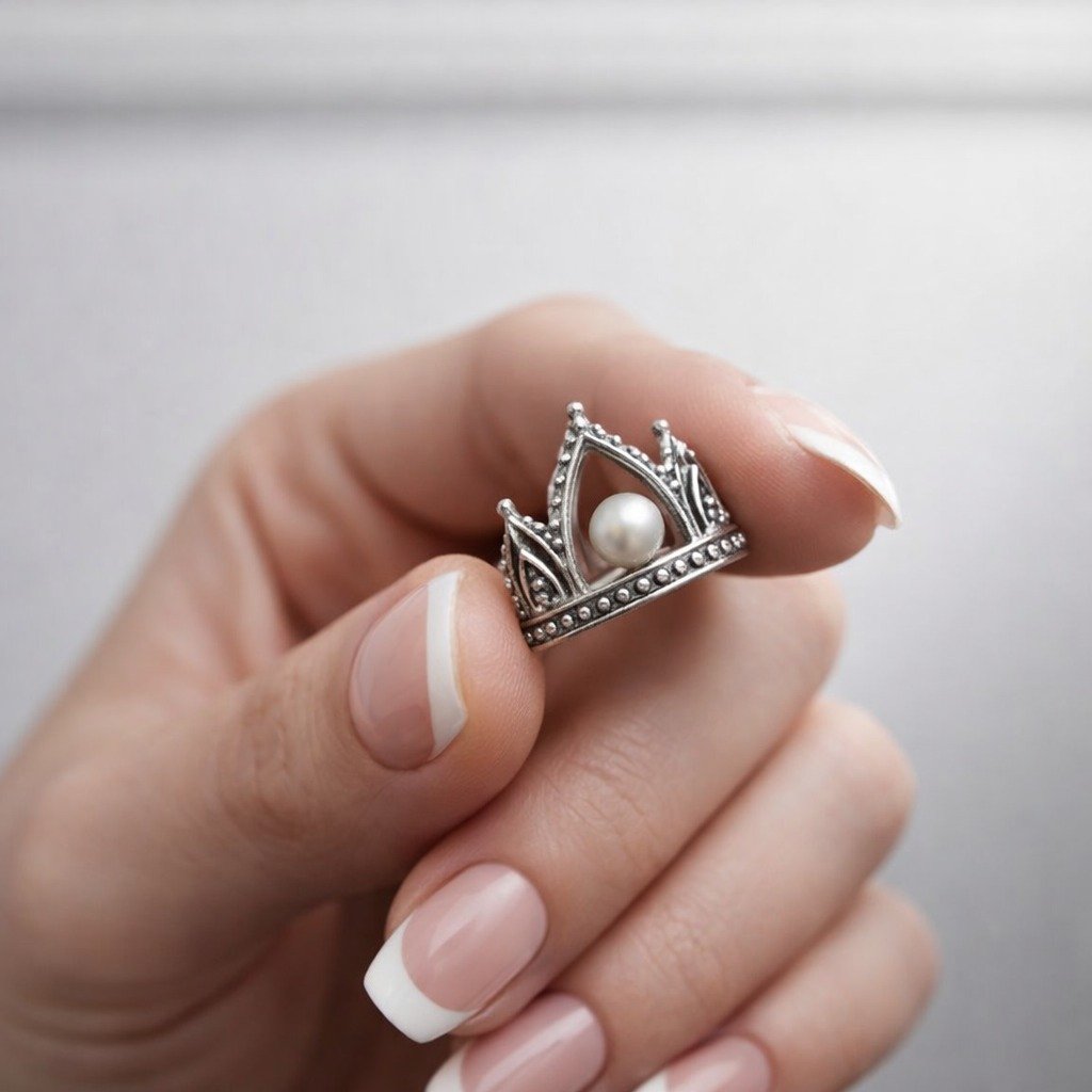 Anillo HINDU PERLA C-105B