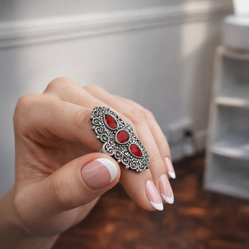 Anillo TRIAL ROJO C-105B