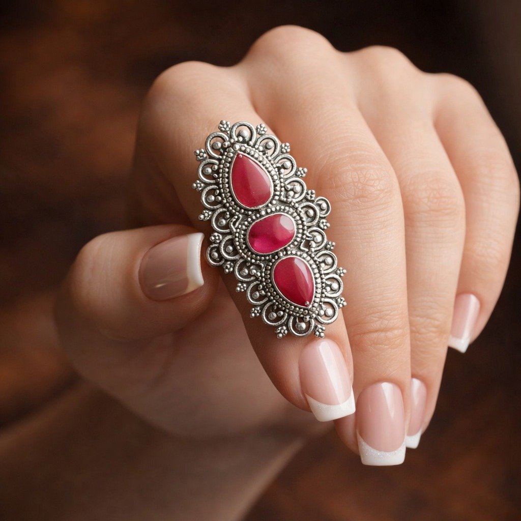 Anillo TRIAL ROJO C-105B