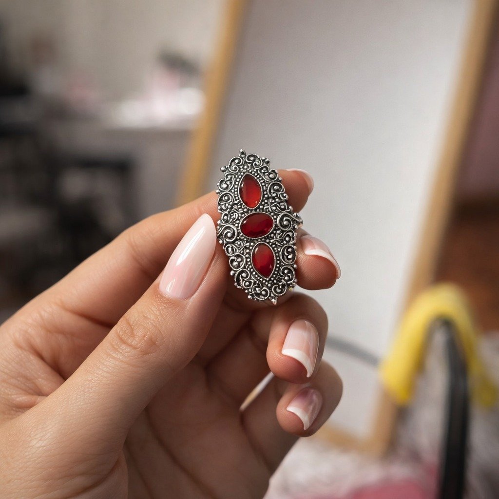 Anillo TRIAL ROJO C-105B