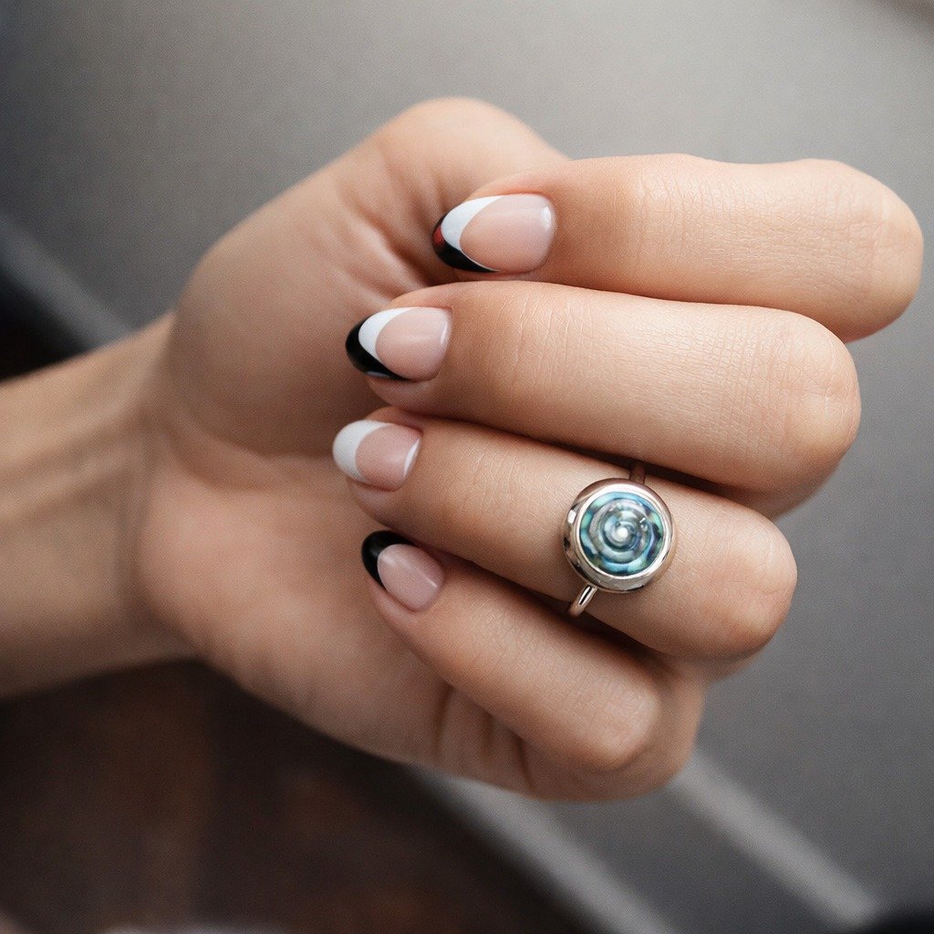 Anillo Piedra TORNASOLADO C-105A