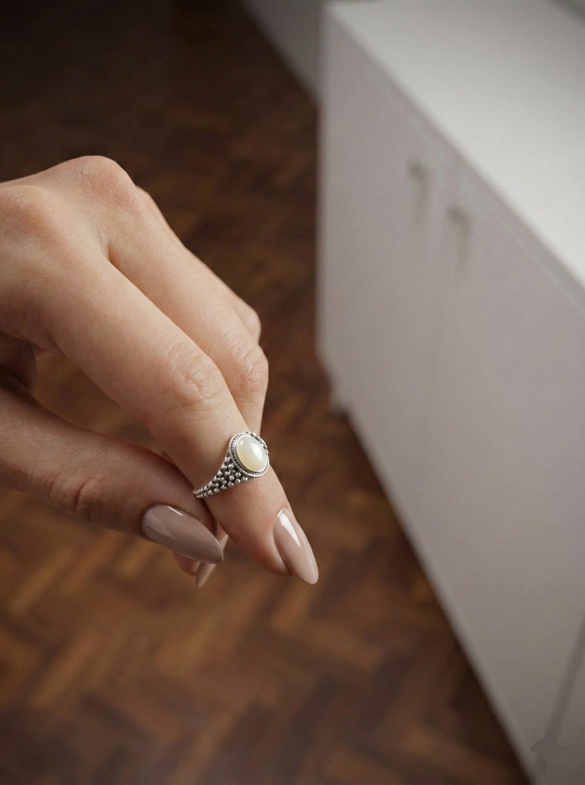 ANILLO PIEDRA NACAR C-105A