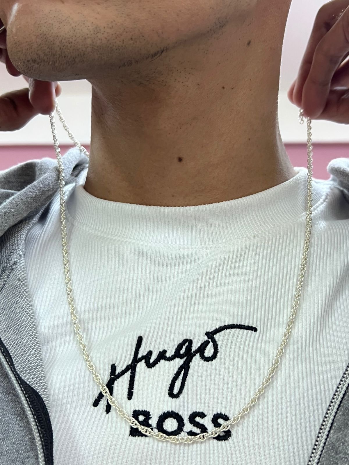 CADENA "TOURBILLON" 60cm C-53D