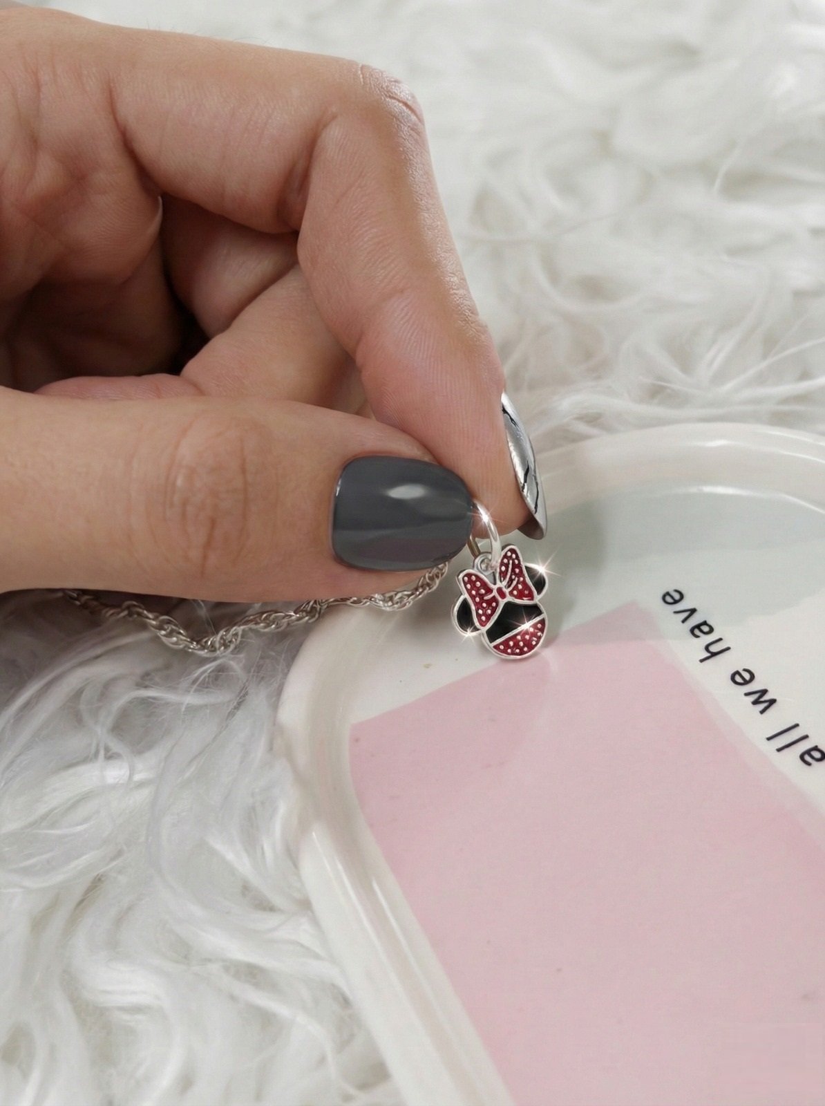 CHARMS MINNIE MOUSE T-1E