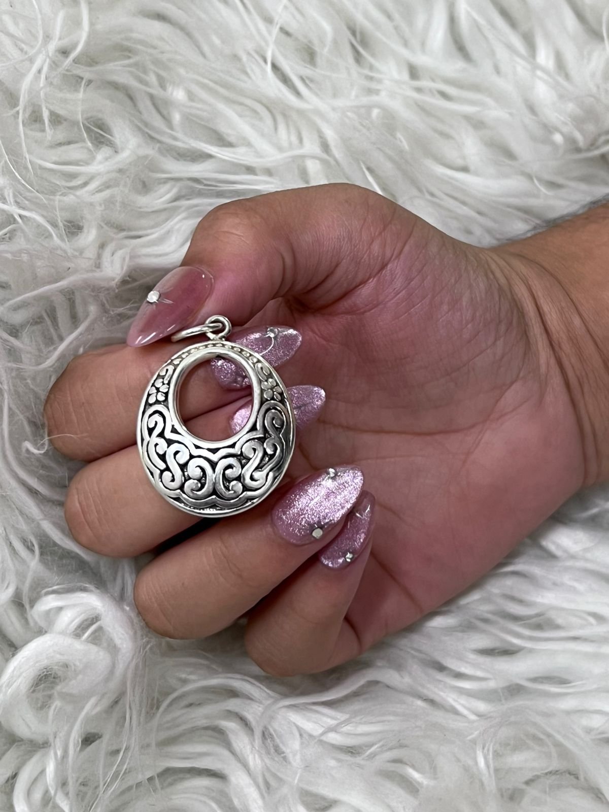 DIJE OVAL INFLADO C-37D