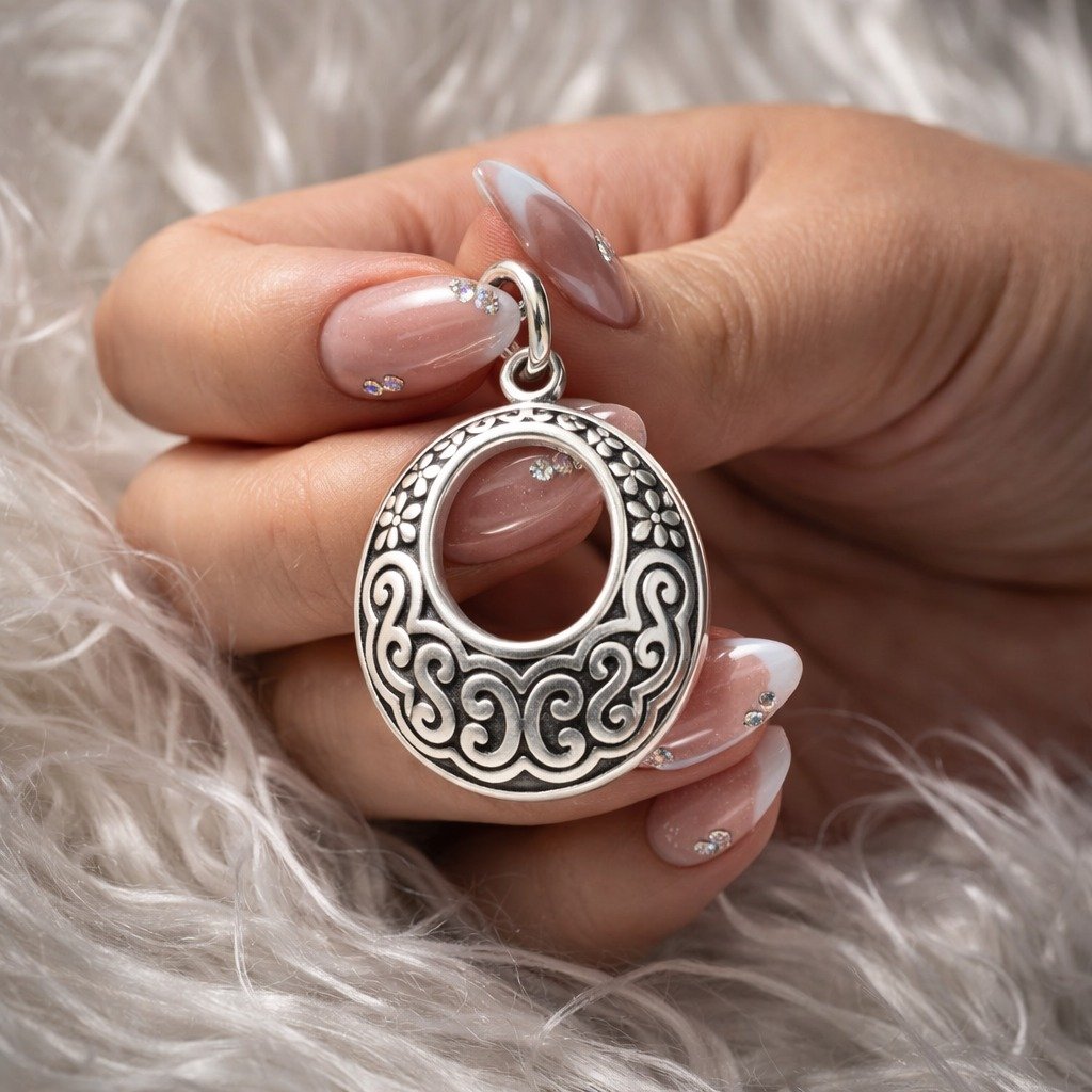 DIJE OVAL INFLADO C-37D