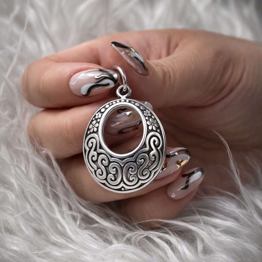 DIJE OVAL INFLADO C-37D