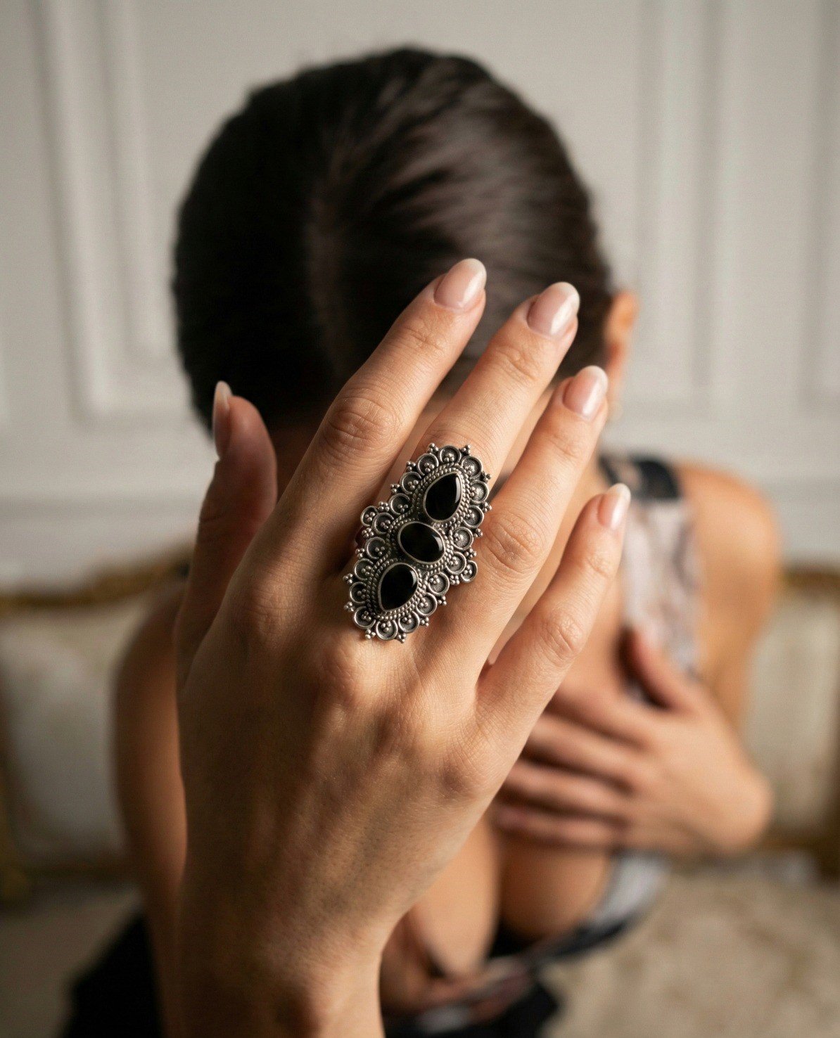 Anillo TRIAL ONIX C-105B