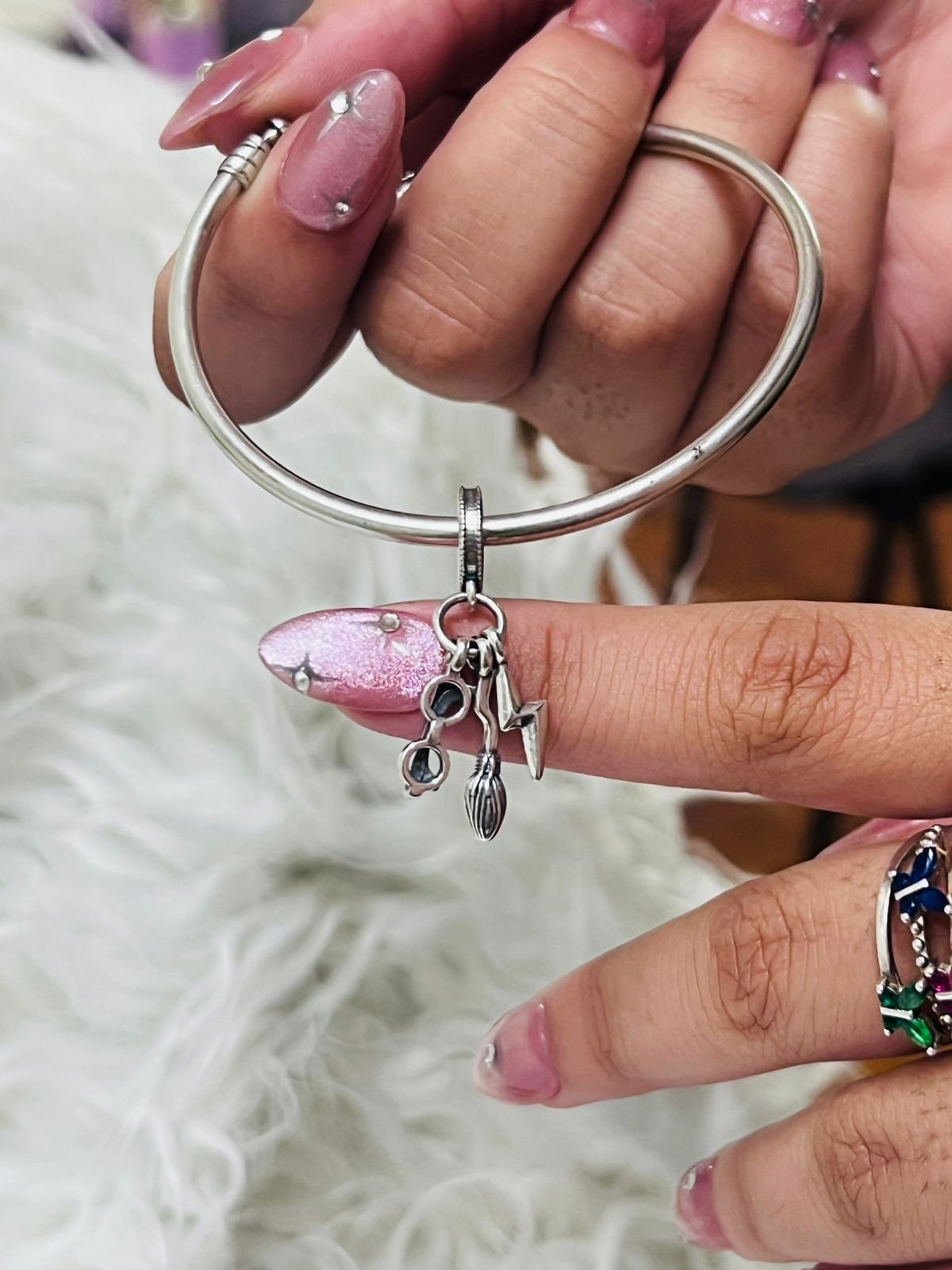 CHARMS HARRY POTTER "NIMBUS 2000, LENTES, RAYO" T-1E