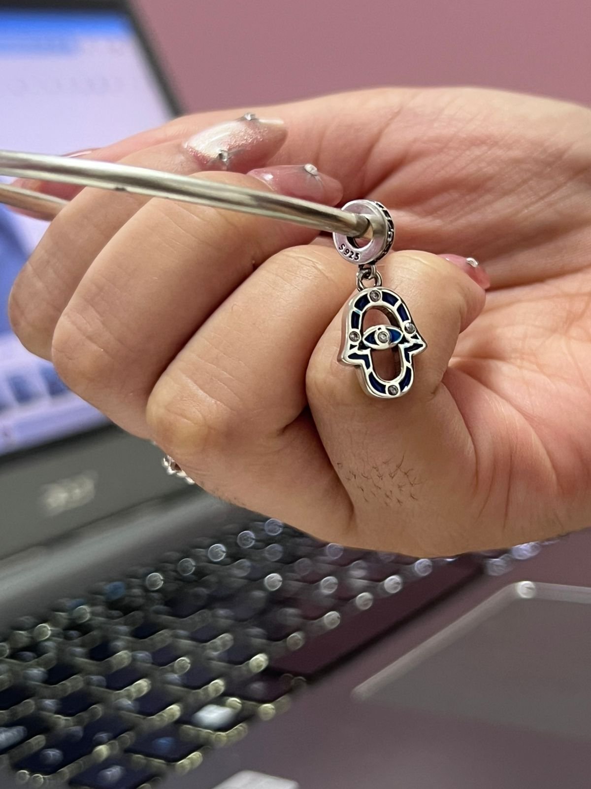 CHARMS MANO HAMSA FATIMA T-1S