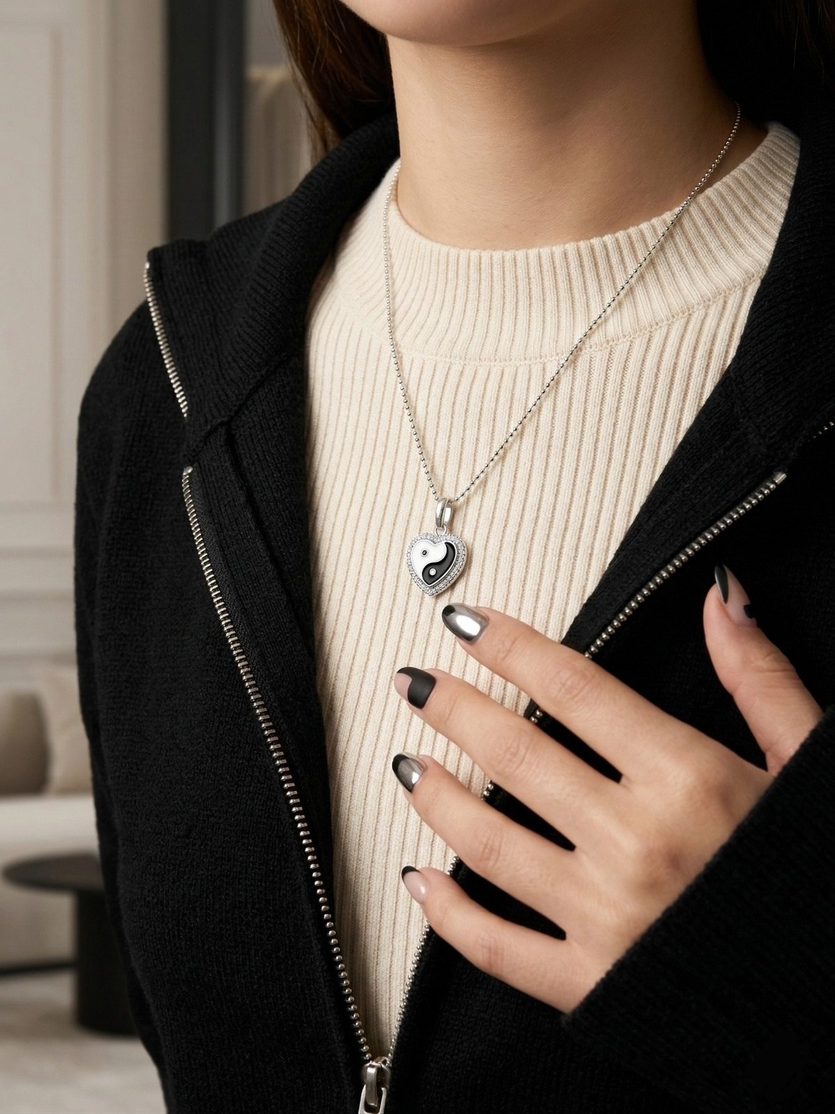 DIJE CORAZON  "YIN Y YANG" CP-D