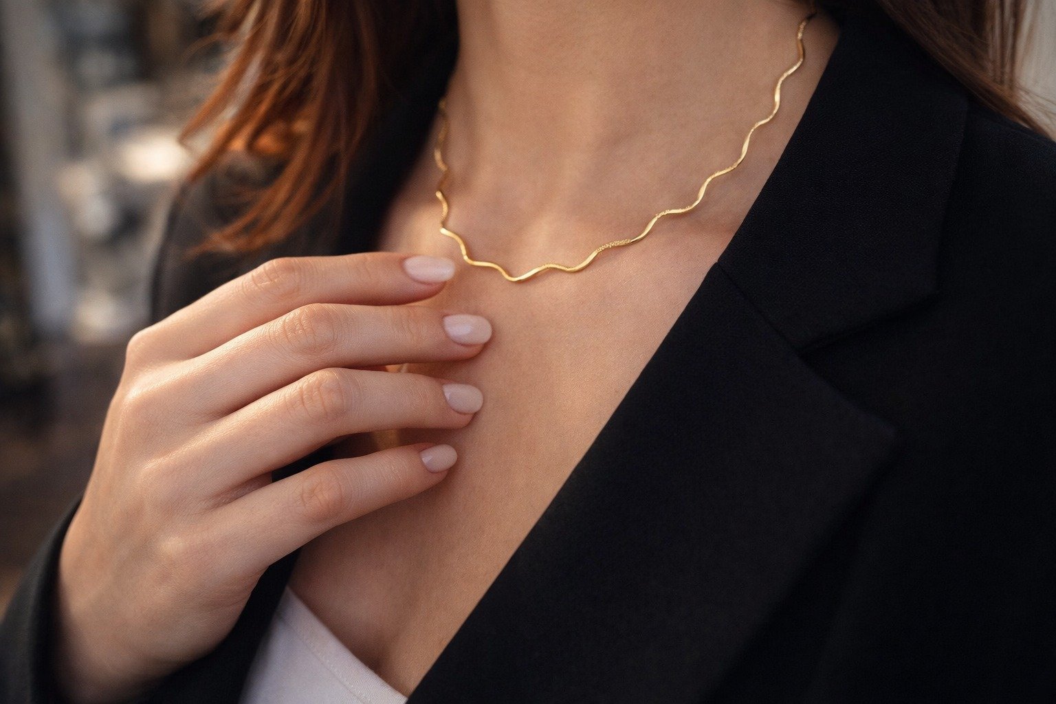 GARGANTILLA DORADA 42cm C-56A