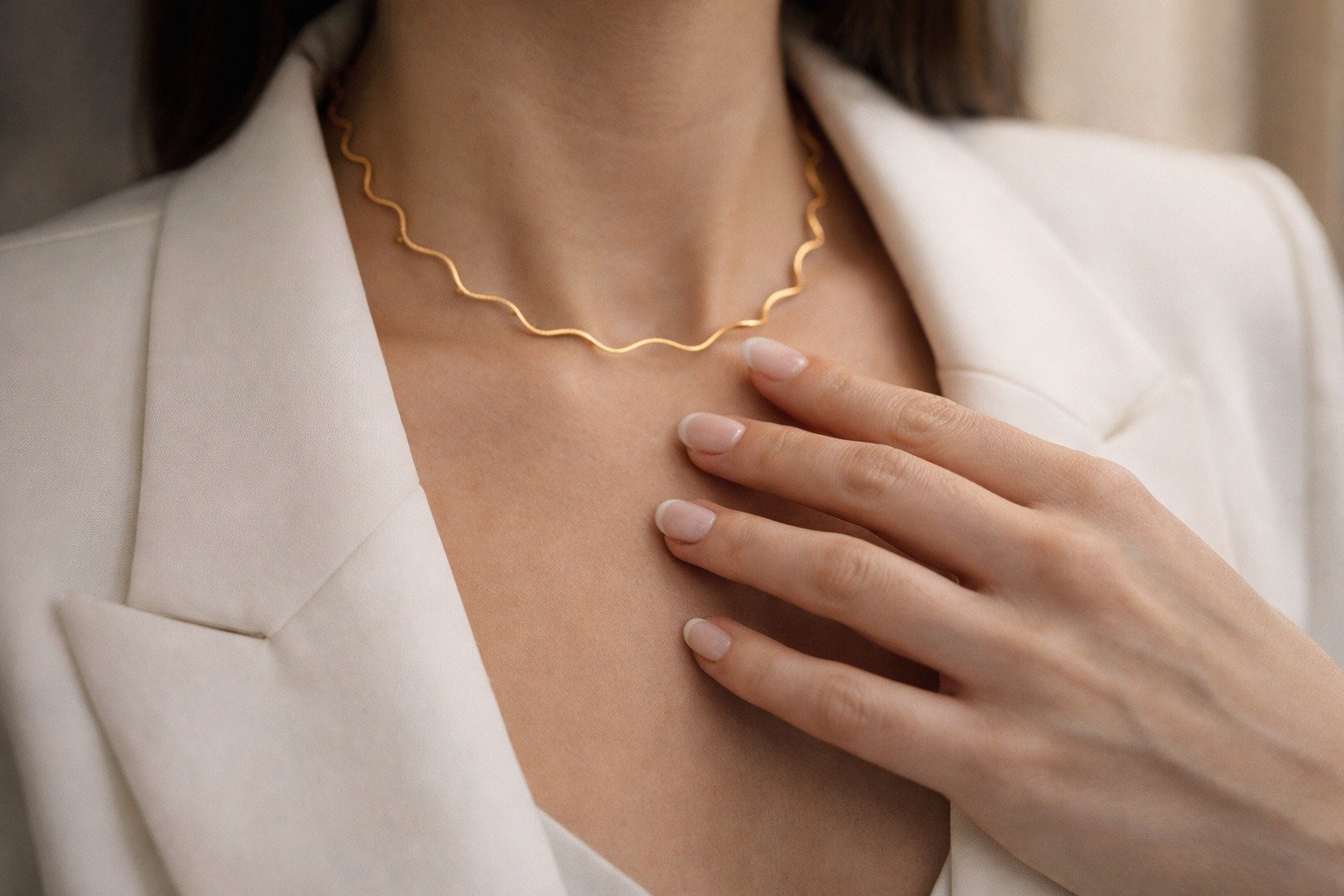 GARGANTILLA DORADA 42cm C-56A