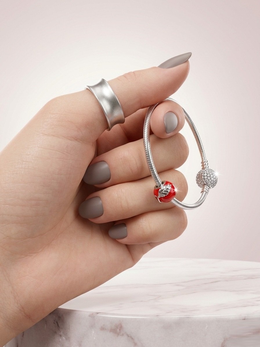 Charms Manzana roja T-1B