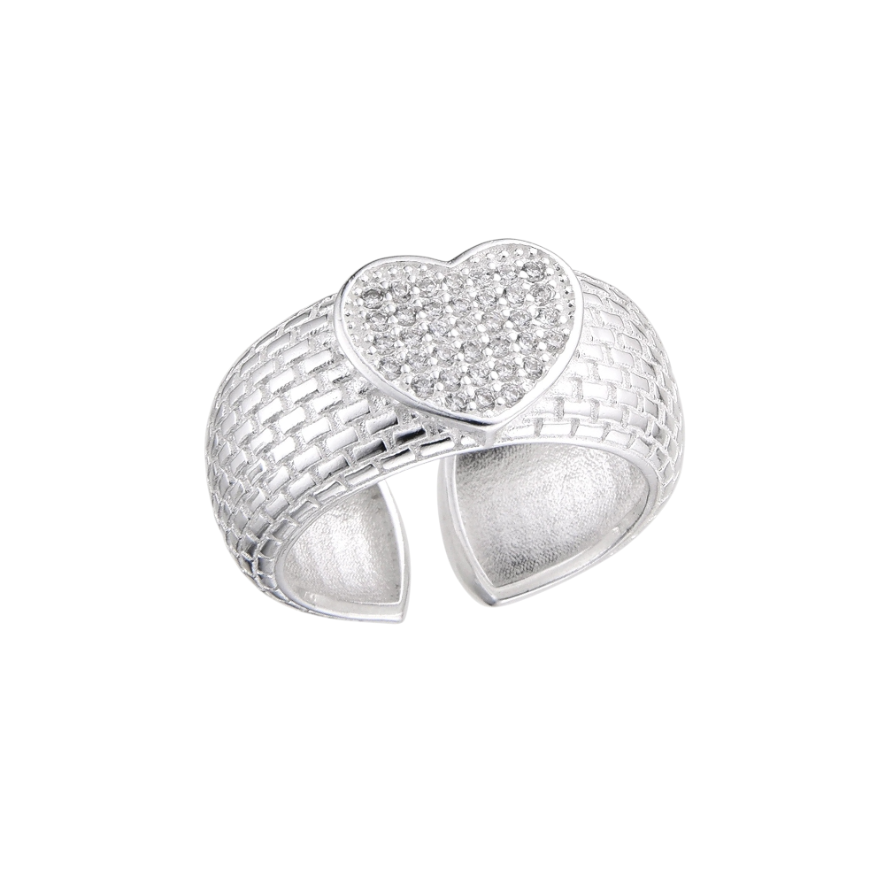 ANILLO CORAZON AJUSTABLE CP-AN