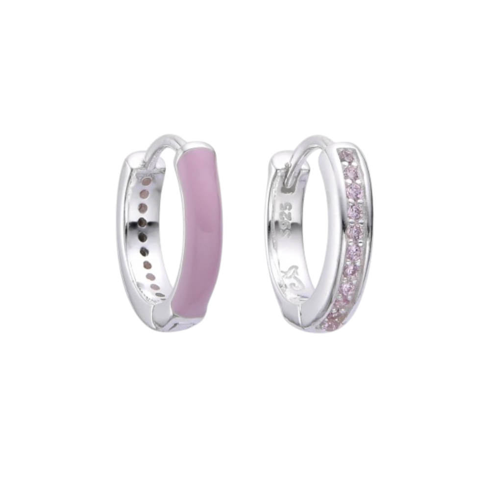 ARGOLLAS ROSAS DOBLE FAZ 14mm CP-A