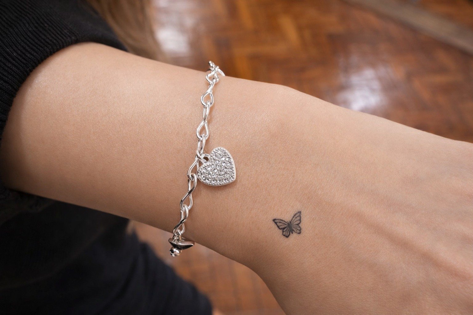 PULSERAS CORAZON 17+3cm CP-P