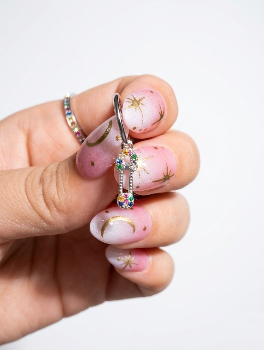 Argolla Alfiler 12mm C-103C