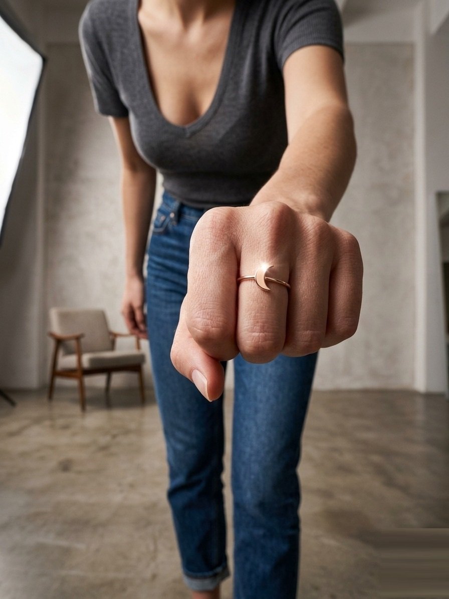 ANILLO LUNITA ROSE C-38B