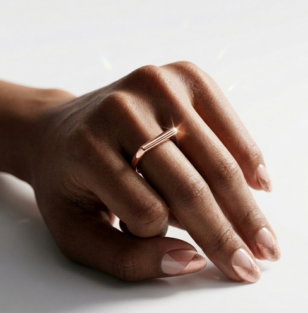 ANILLO SUPERIOR PLANO ROSE C-38B