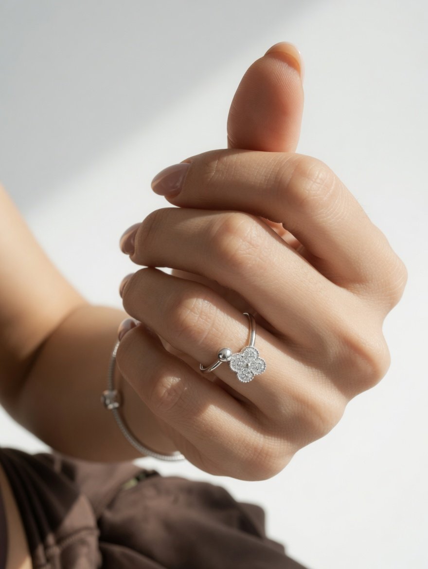 ANILLO TREBOL REGULABLE CP-AN