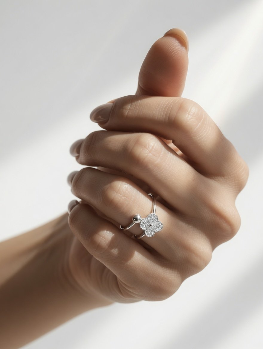 ANILLO TREBOL REGULABLE CP-AN